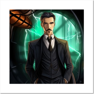 Nikola Tesla Posters and Art